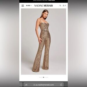 Nadine Merabi Lucinda Jumpsuit